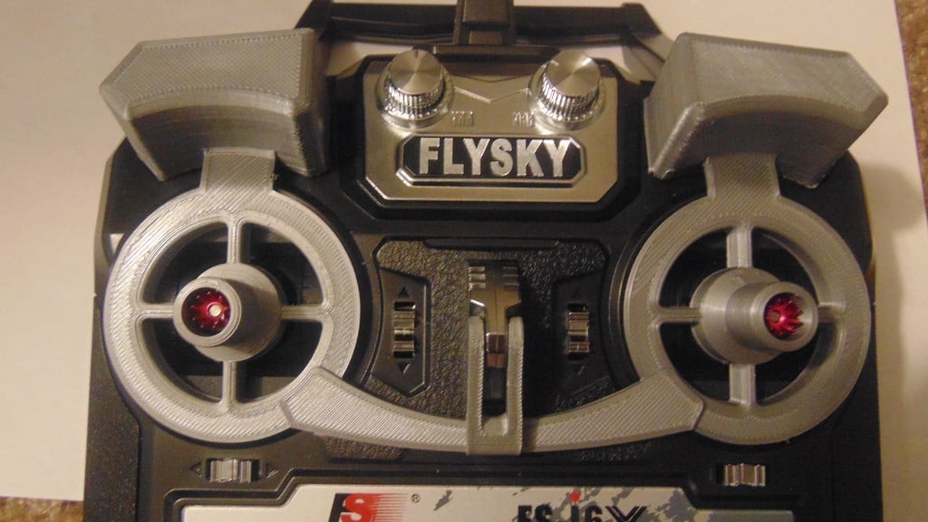 Clip-on Flysky I6_I6X gimbal and Switch Protector