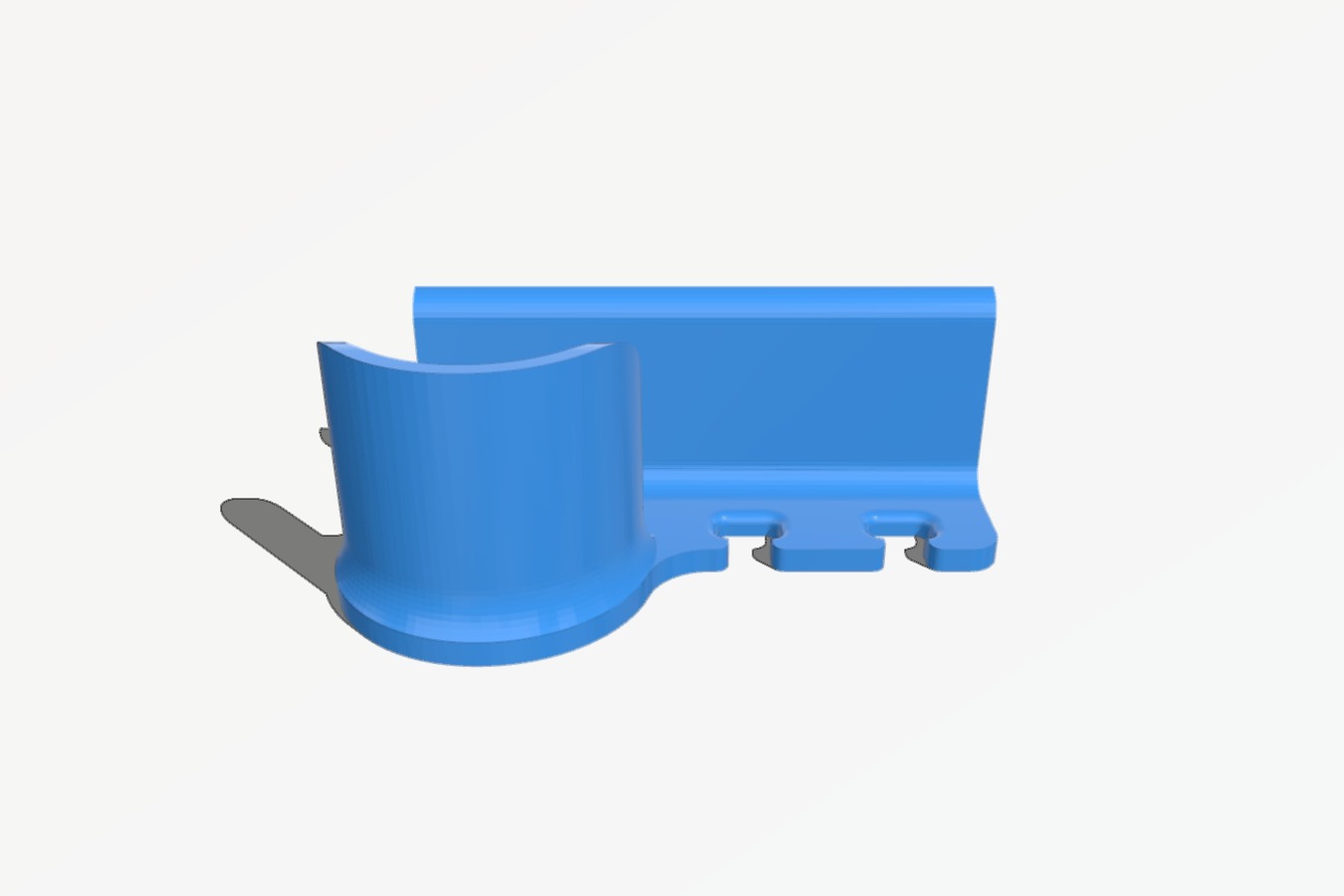 Toothbrush & toothpaste holder