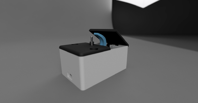 Useless Machine - simple style | 3d print model