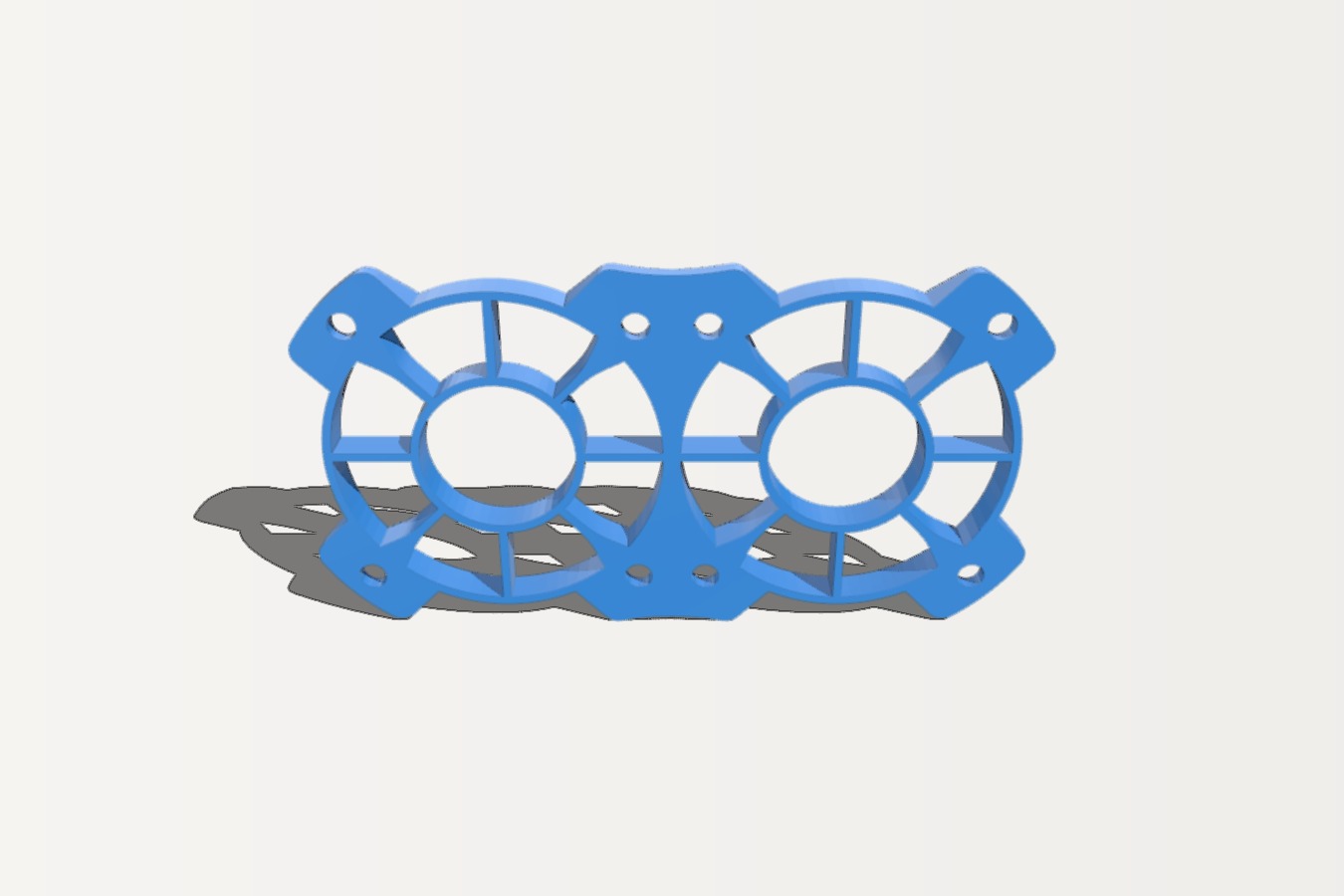 Dual 40mm Fan Grill