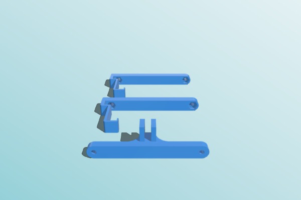 Altered version Raspberry and Raspicam mount for Ultimaker 2 | 3d print model