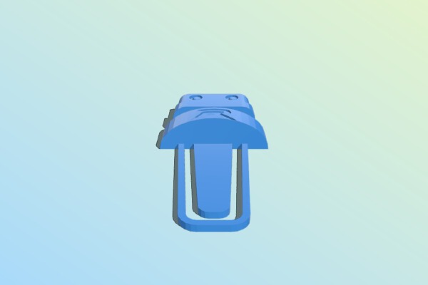 Robbie The Robot Book Marker | 3d print model