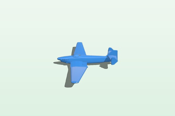 Loire-Nieuport LN.411 for microarmor | 3d print model