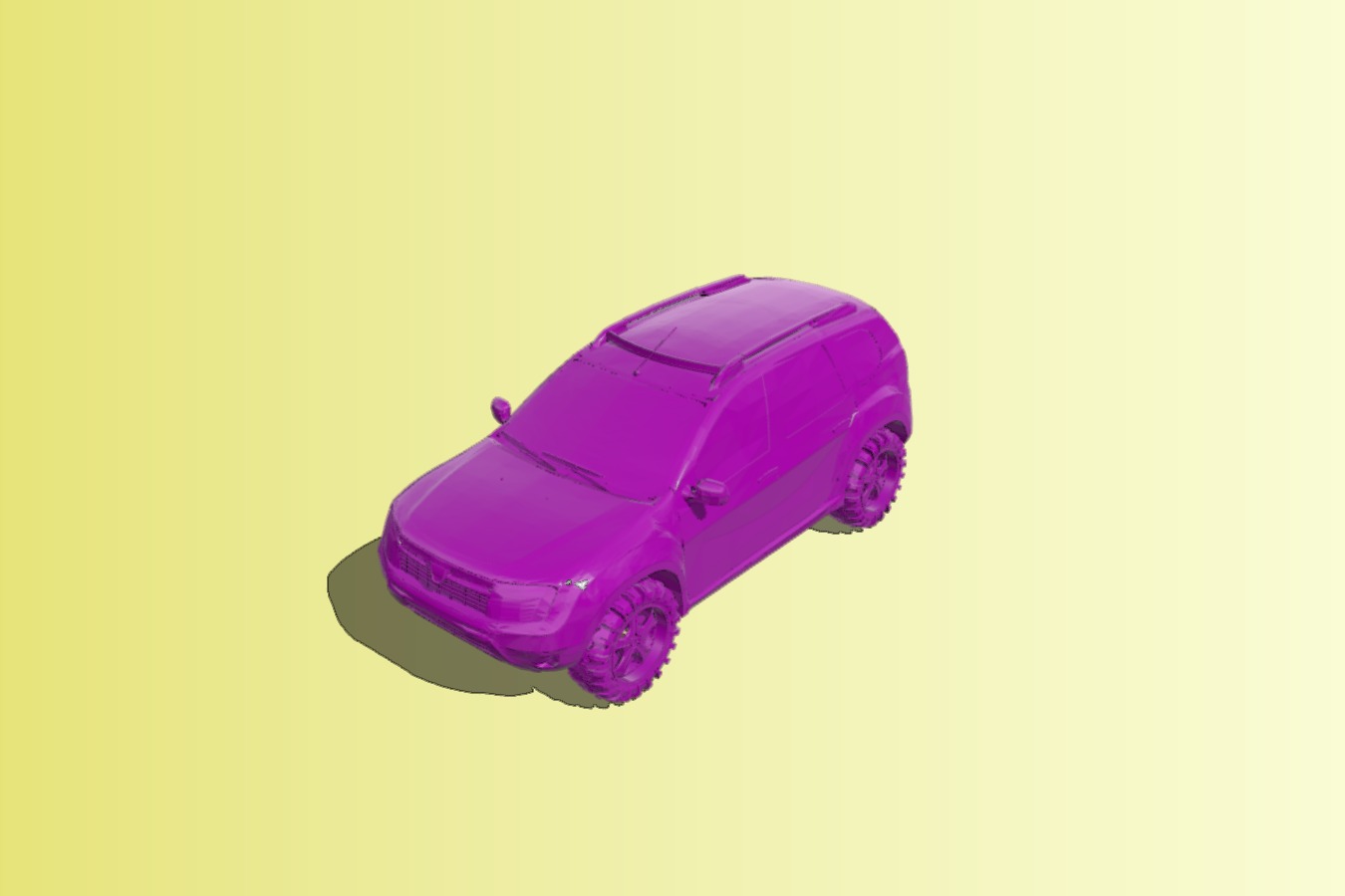 Powerful SUV – car
