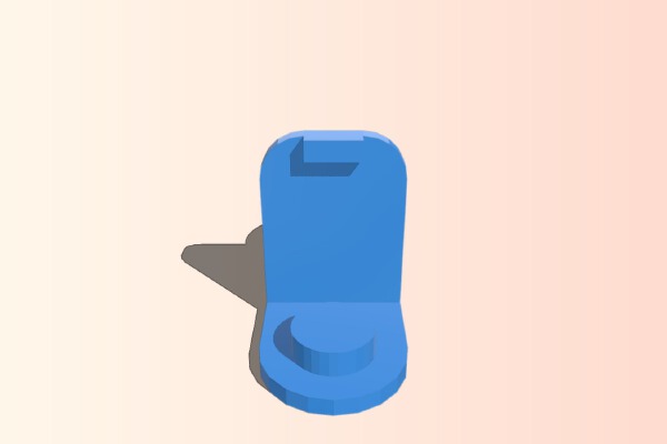 Clip-on casetop filament guide for Solidoodle | 3d print model