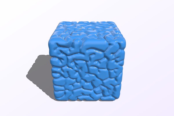 Cubic Brain | 3d print model