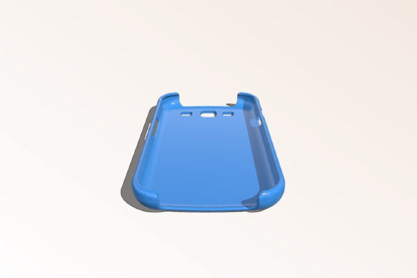 Galaxy s3 phone cover with Ingress  Logo | 3d print model