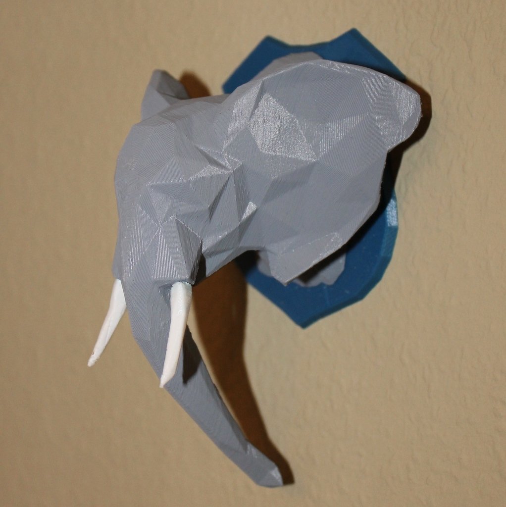 Low-poly Animal Trophies