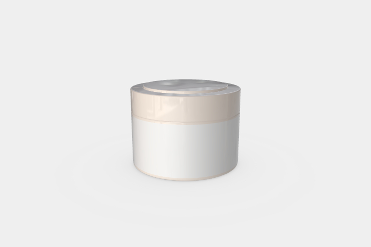Cosmetic Cream Container Packaging mockup