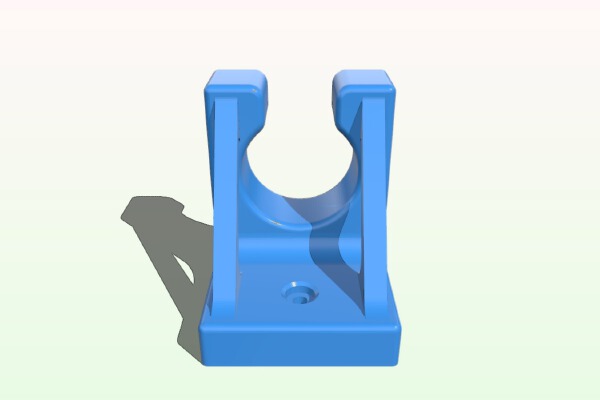 Shinai Wall Mount Holder | 3d print model