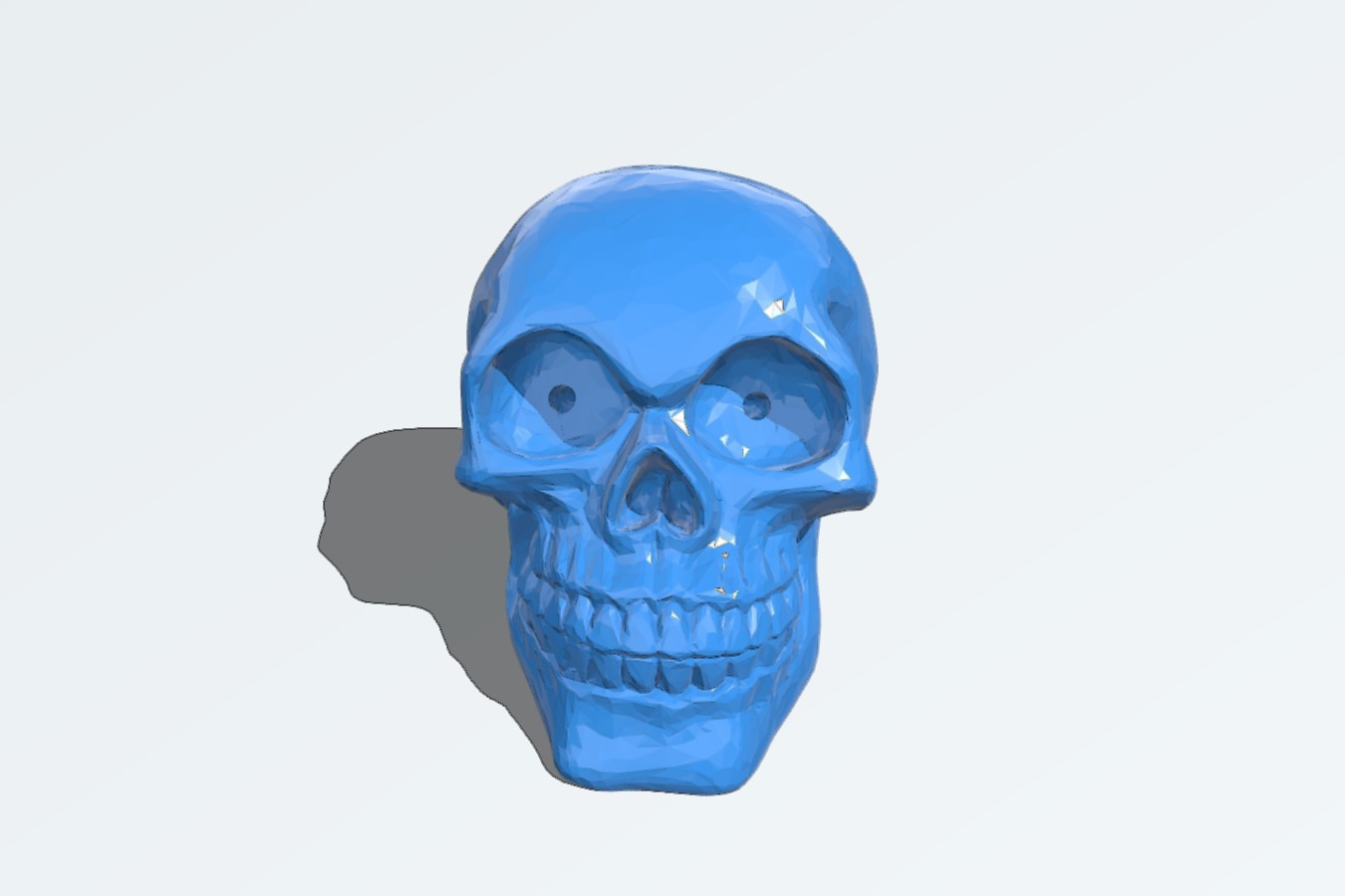 Skull Fridge Magnet