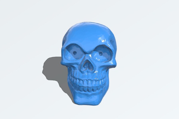 Skull Fridge Magnet | 3d print model