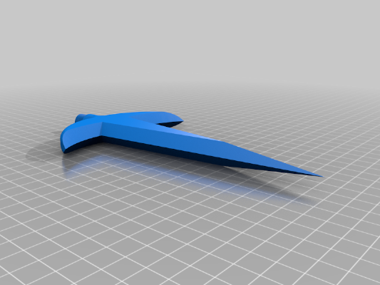 Minato Kunai Remix (Blade, 85 thread + Handle, 115 Hole) | 3d print model