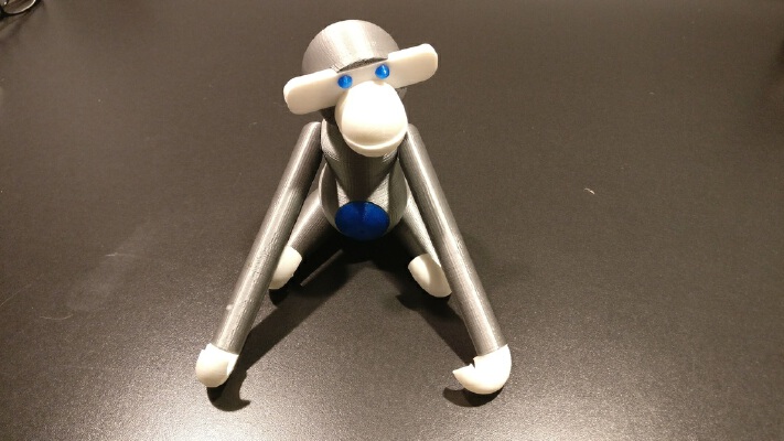 Kay Bojesen Monkey | 3d print model