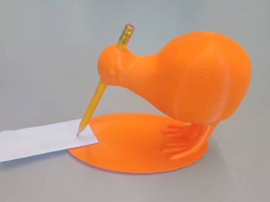 Kiwi pencil_note holder | 3d print model