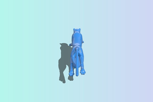 Cheetah running | 3d print model
