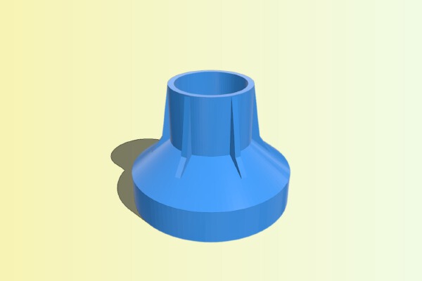 80mm to 40mm funnel | 3d print model