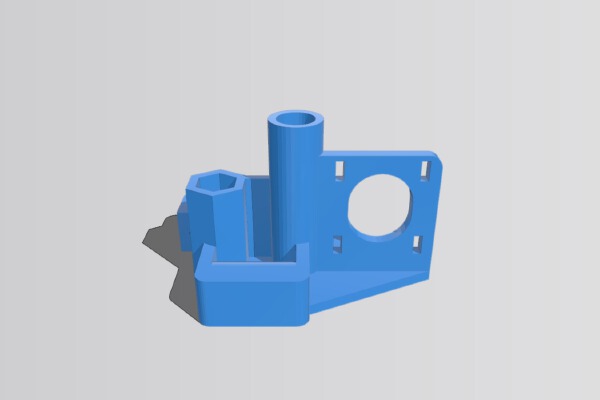 new x end and idler for mendel prusa | 3d print model