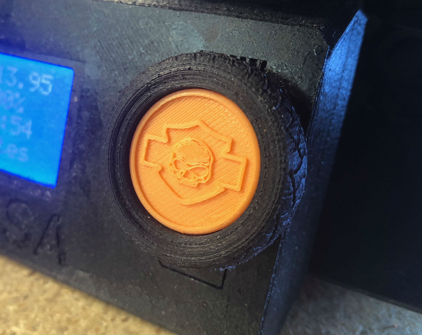 Prusa Knobs - Motorcycle Wheel - Harley
