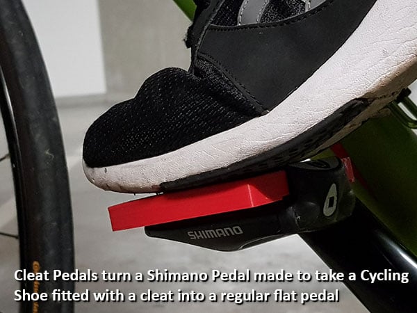 Cleat Pedals - Clip into Shimano Road Bike Pedals