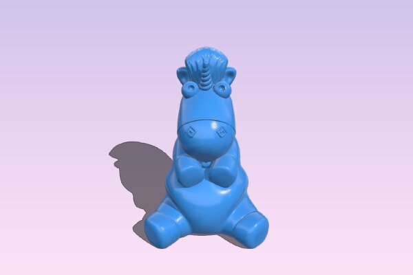 Fluffy The Unicorn | 3d print model