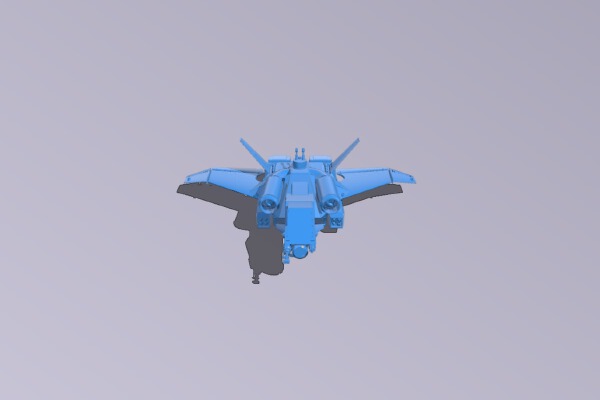 Tiberius Dropship | 3d print model