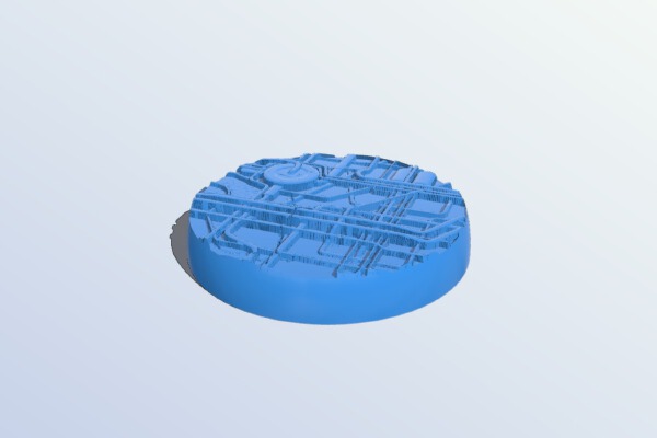 Round Bases - Set C - Free sample (x1) | 3d print model