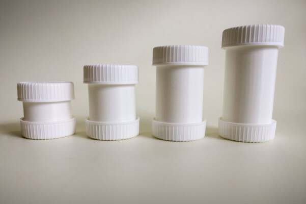 Milk 2Cap Containers | 3d print model