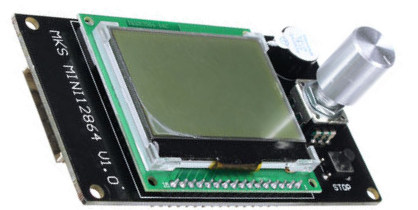MKS Mini 12864 (MINI12864LCD) enclosure - Side SD Slot | 3d print model