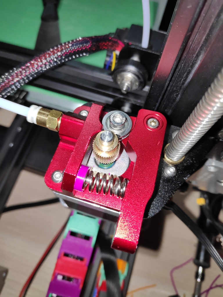 Ender 3 Extruder Spring Tension Spacer Fix
