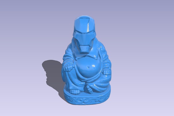Ironman Buddha | 3d print model