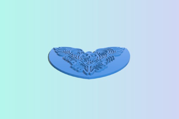 Celtic Owl - pendant_Keychain_earring | 3d print model