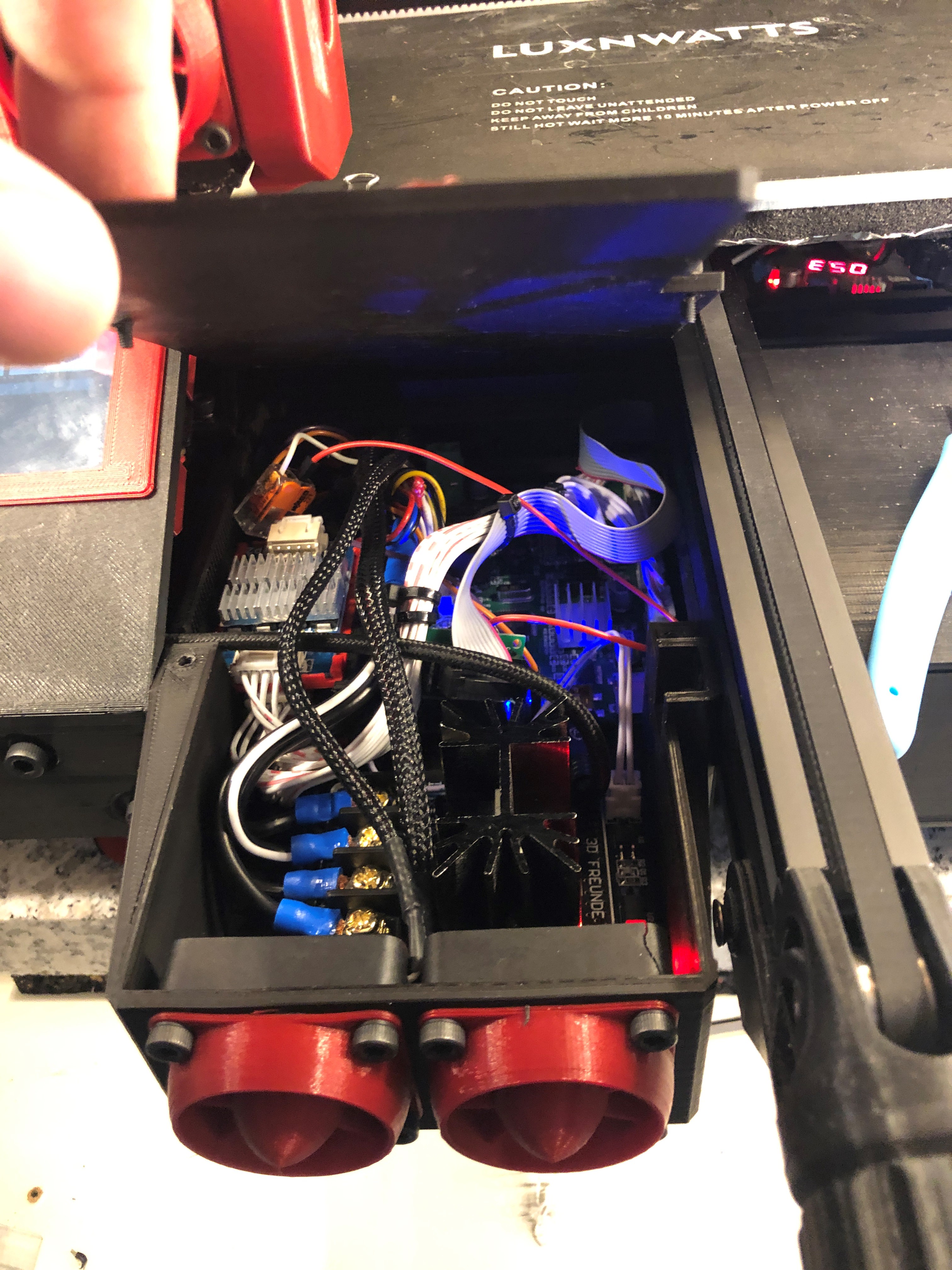 Ender 3 Control Box for original Board _ TL-Smoother Plus _ Mosfet _ 2x relay