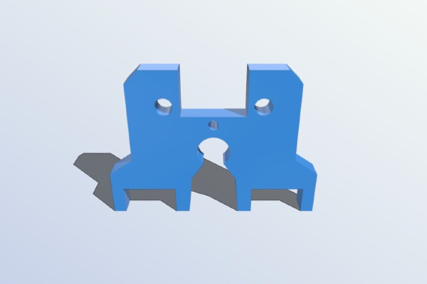 WANHAO EXTRUDER RESTRAINT | 3d print model
