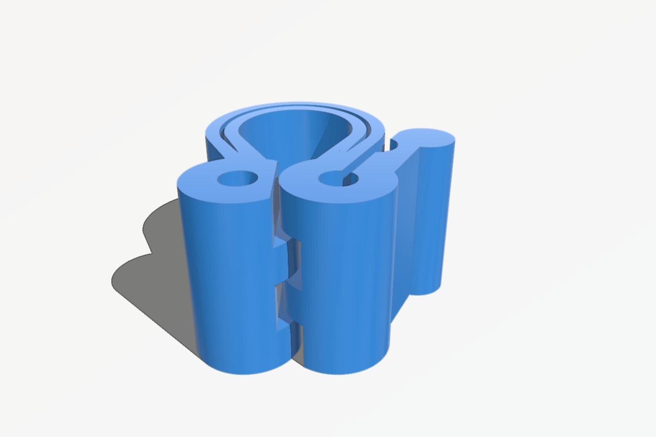 Filament spool clip for 1.75mm 2nd Version