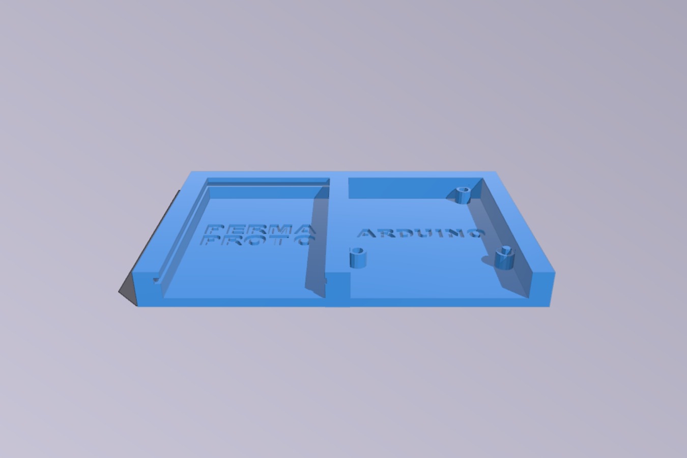 Adafruit Perma-Proto + Arduino Uno holder