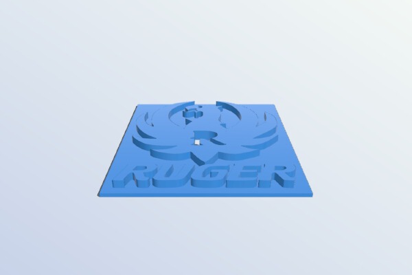 Ruger Logo | 3d print model