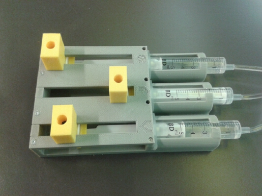 Remote for Hydraulic_Pneumatic arm with syringes | 3d print model