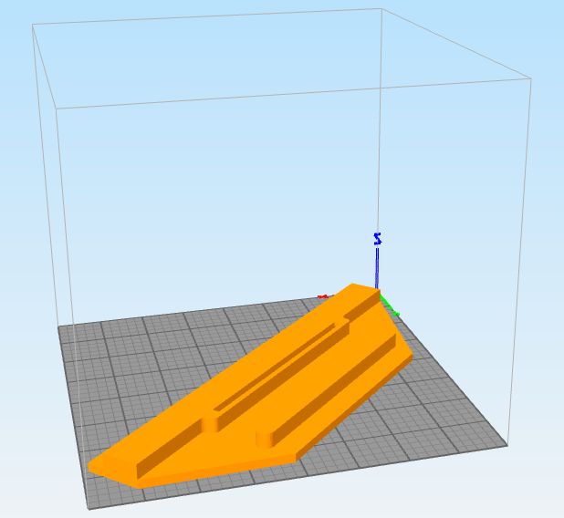 Xbox One X - Vertical Stand easy print no supports needed.
