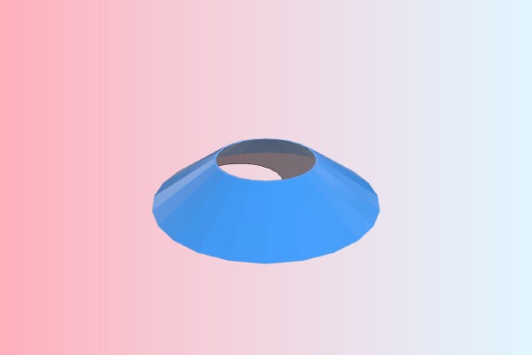 Soccer Sports Cone | 3d print model