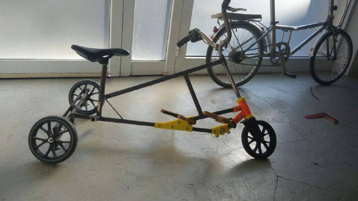 Allegra tilt trike | 3d print model