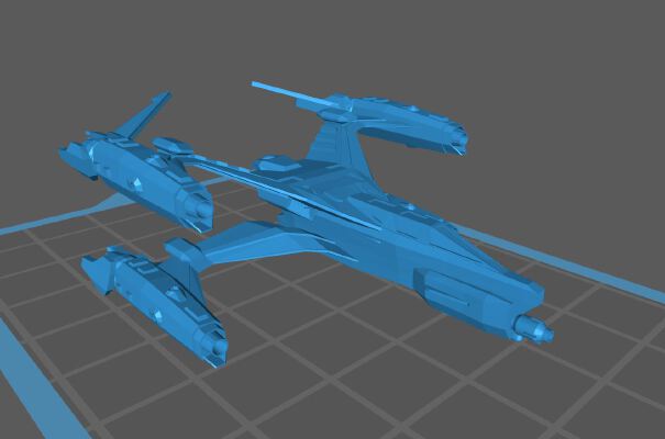 Thunderbolt Starfury | 3d print model
