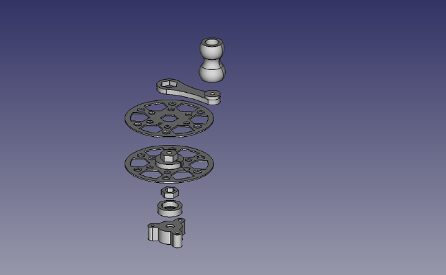 PET stripe hand rewinder | 3d print model