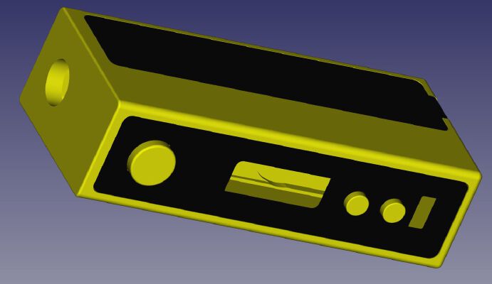Yihi SX350J Box Mod (Box Battery) Single 18650 v2 | 3d print model