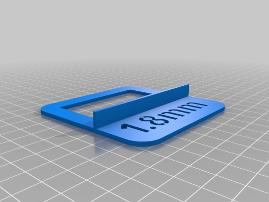 Track saw waste side jig with source file | 3d print model