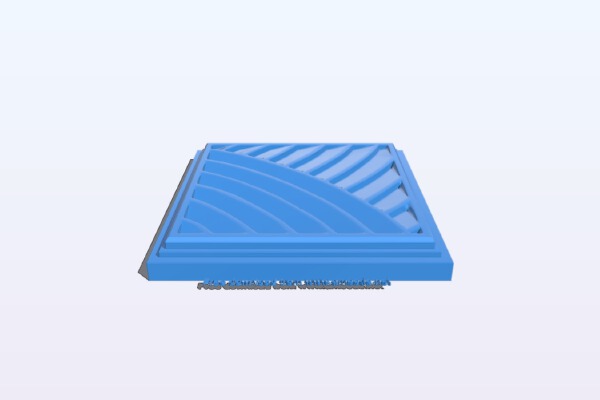 Square pattern | 3d print model