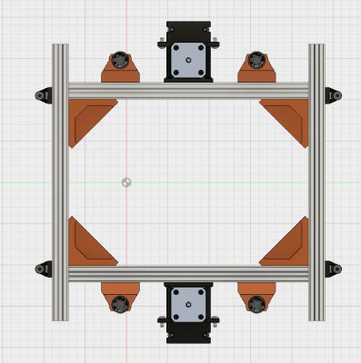 Hypercube Evolution separate Z axis from bed brackets | 3d print model