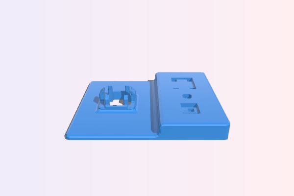 MX Switch Mod Plate | 3d print model