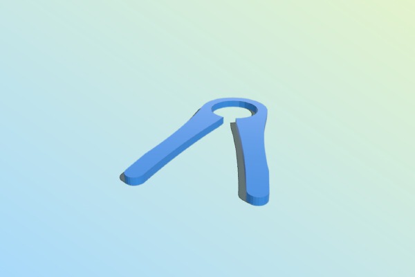 Opener for big bottle _ Öffner für Milchflaschen | 3d print model