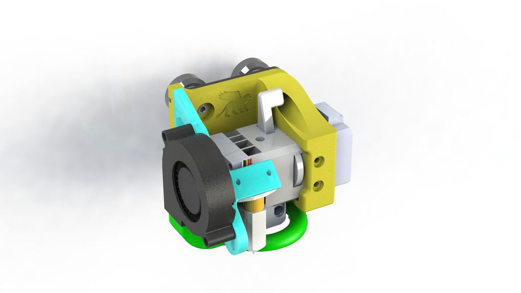 Morninglion Mount for BIQU H2 fits Crealtiy CR and Ender series plus others! BLTouch Option! Easier to mount now!!